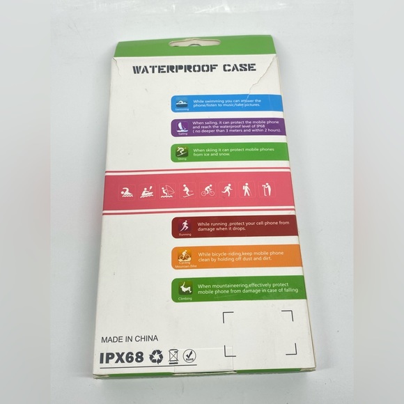 NEW WATERPROOF PHONE CASE FOR IPHONE 11 PRO BLUE/YELLOW - Picture 4 of 10